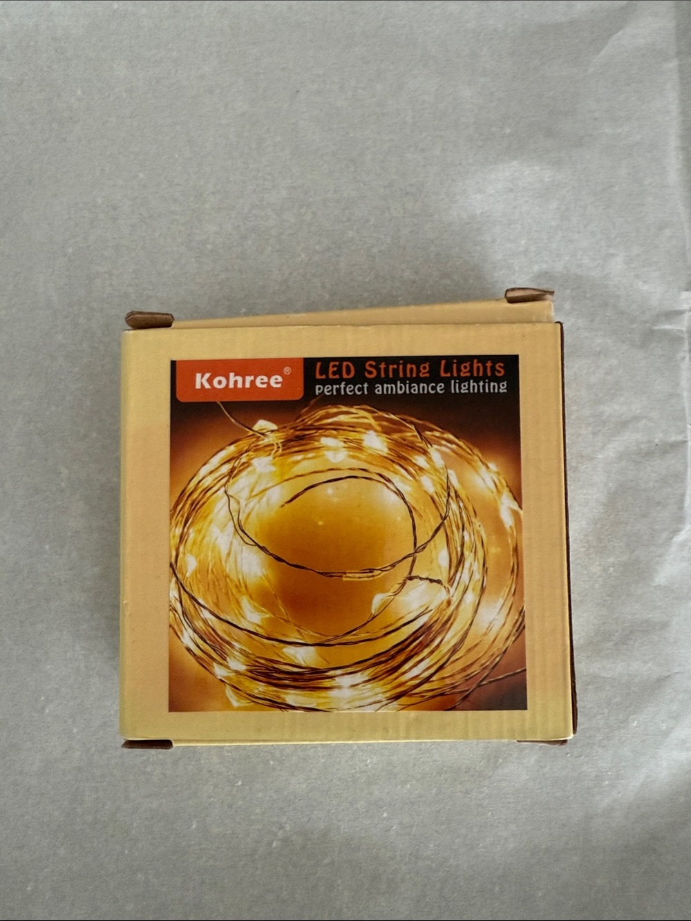 Warm White LED String Lights - Cozy Ambiance